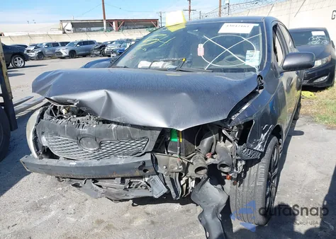 2010 Toyota Corolla Le z USA, uszkodzony, nr VIN 1NXBU4EE3AZ169394